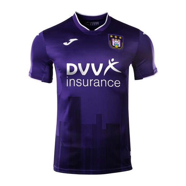 Thailande Maillot Football Anderlecht Domicile 2020-21 Purpura